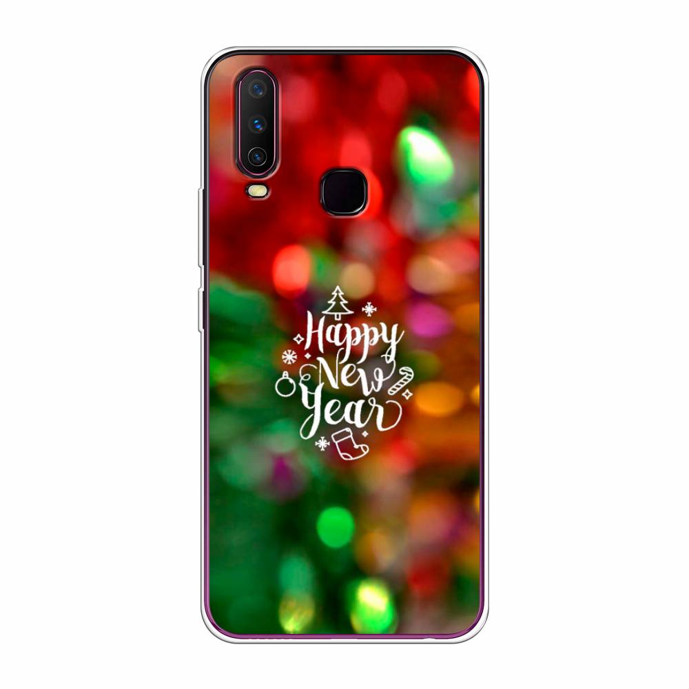 

Чехол для Vivo Y12/Y17 "Новый Год на елке", Зеленый;красный;желтый, 261750-5