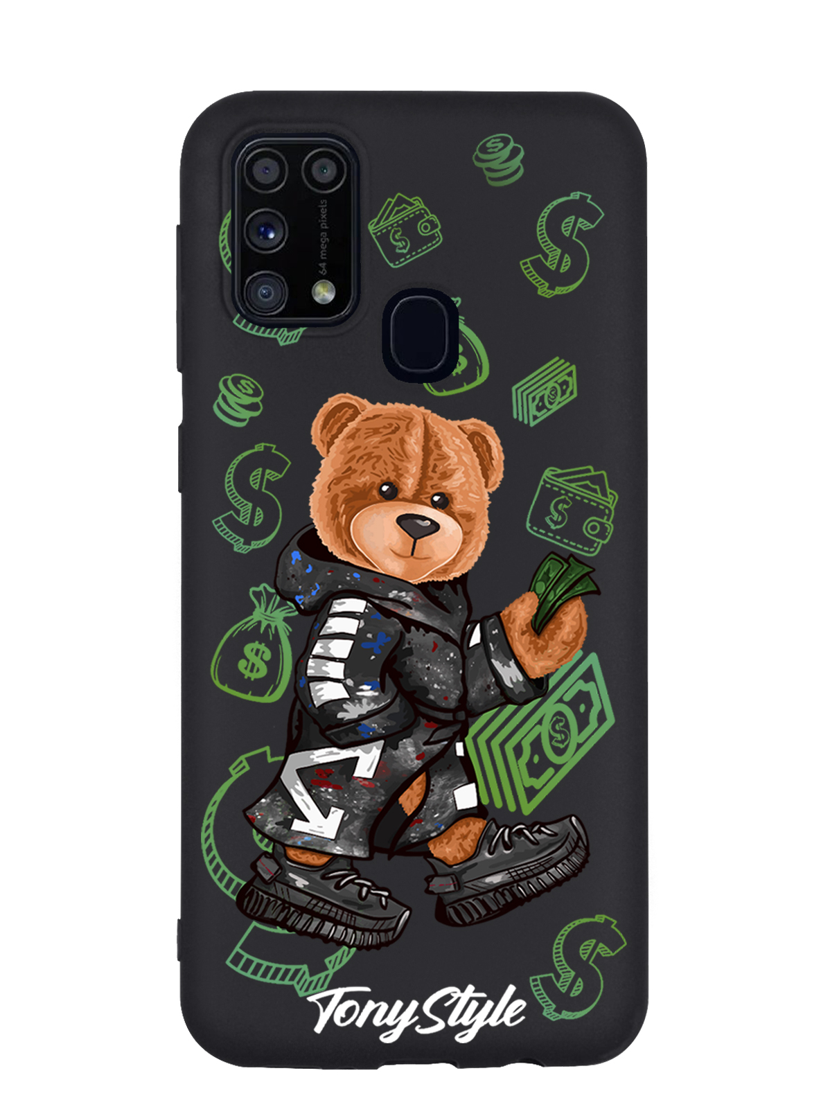 

Чехол Tony Style Samsung Galaxy M31 Tony Style Деньги, Коричневый;черный;зеленый, Samsung Galaxy M31 Tony Style Деньги