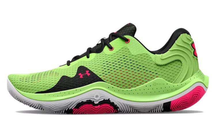 

Кроссовки унисекс Under Armour Spawn 4 зеленые 42.5 EU, Зеленый, Spawn 4