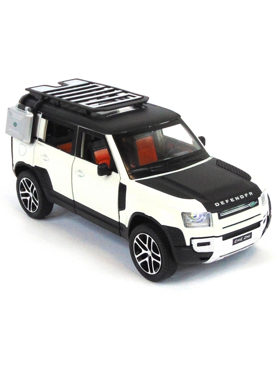 

Модель автомобиля XPX Land Rover Defender 110 белый, Land Rover Defender