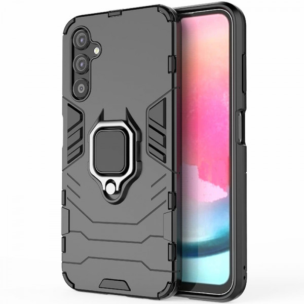 

Чехол RosCase Transformer Ring для Samsung Galaxy A25, Черный