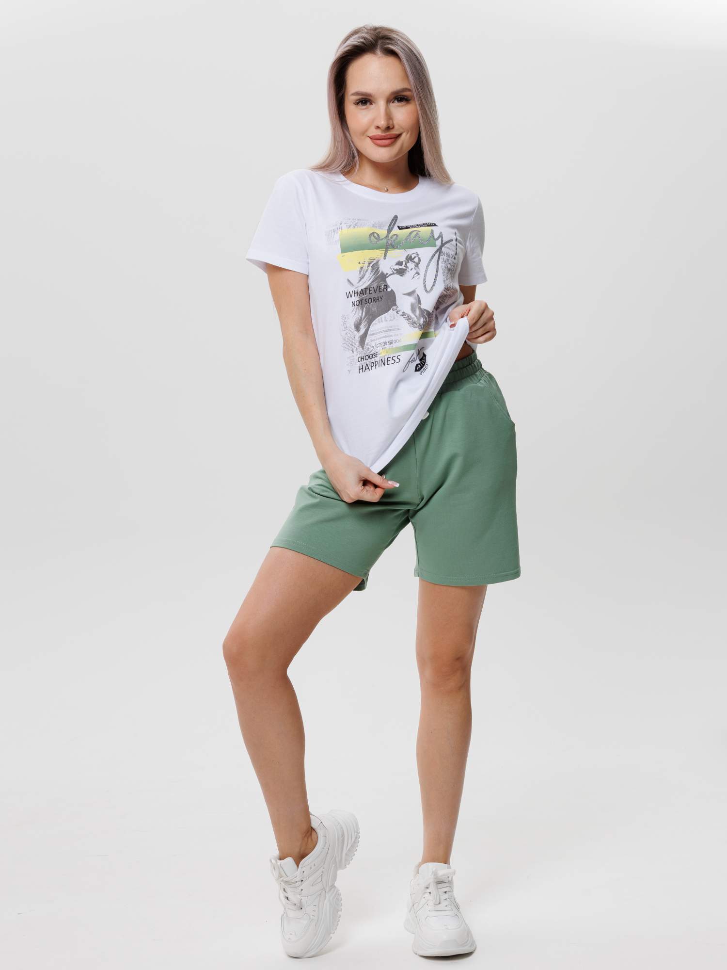 

Костюм женский Elenatex К-226 зеленый 48 RU, К-226