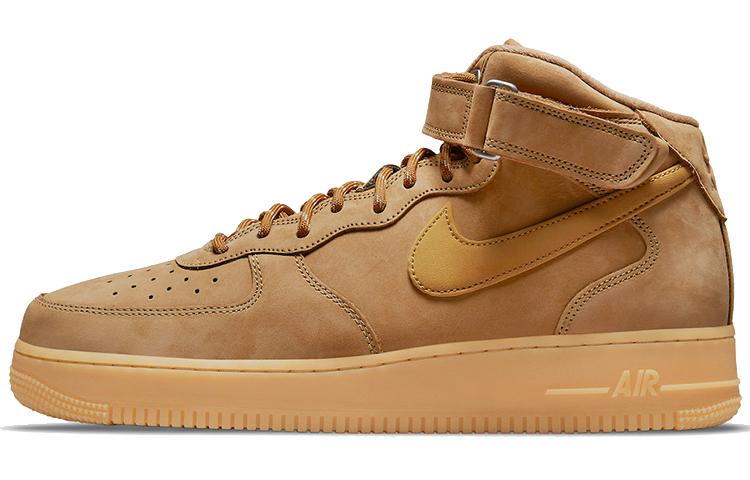 

Кеды унисекс Nike Air Force 1 Wheat коричневые 42 EU, Коричневый, Air Force 1 Wheat