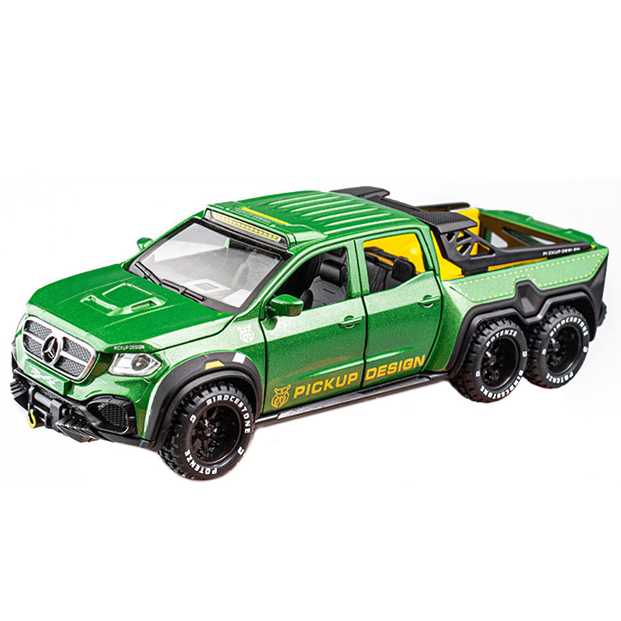 

Металлическая модель XPX Mercedes-Benz G63 AMG X-Class пикап зеленый, Mercedes-Benz