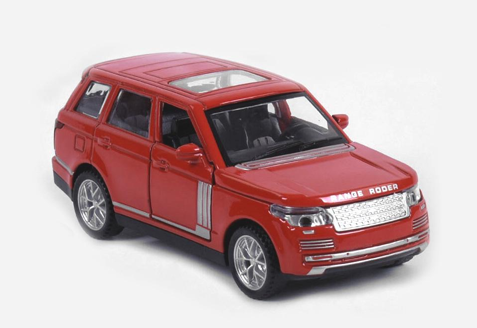 Коллекционная машинка XPX Range Rover PHEV красный