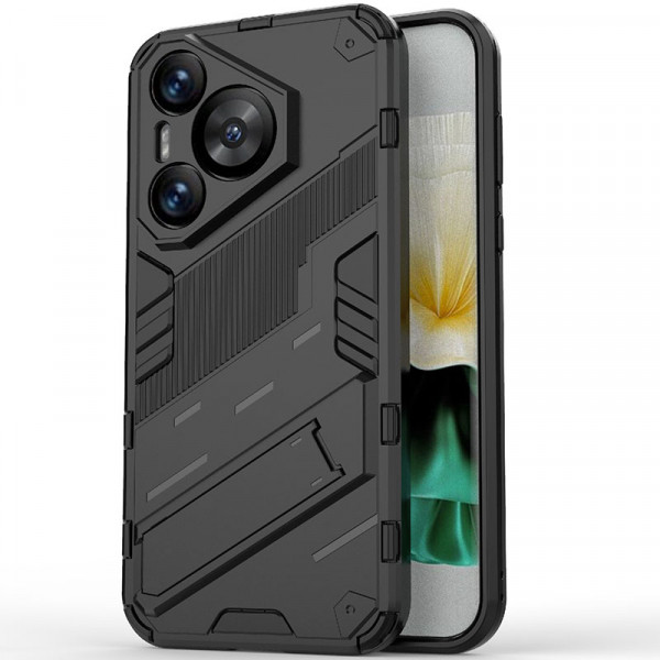 

Чехол-подставка RosCase Megatron для Huawei Pura 70, Черный