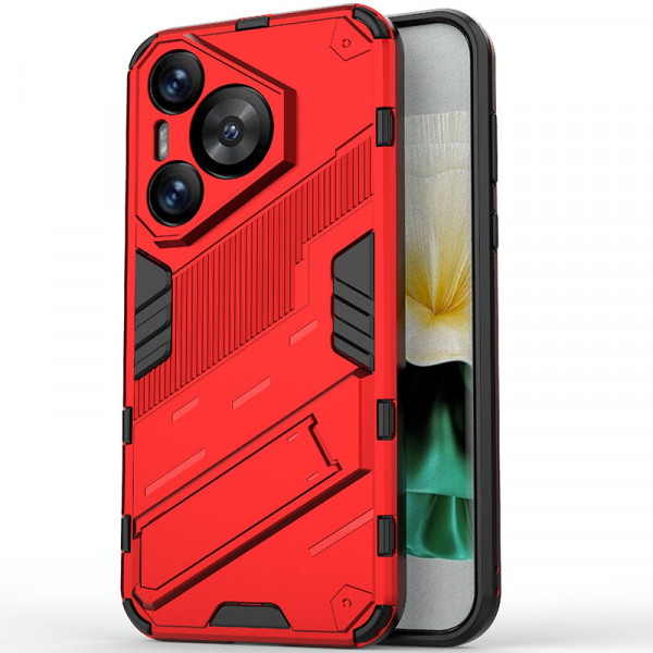 

Чехол-подставка RosCase Megatron для Huawei Pura 70, Красный