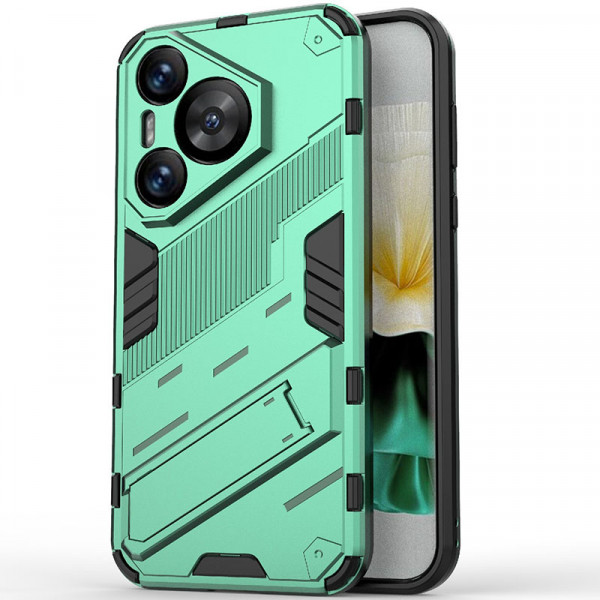 

Чехол-подставка RosCase Megatron для Huawei Pura 70, Зеленый