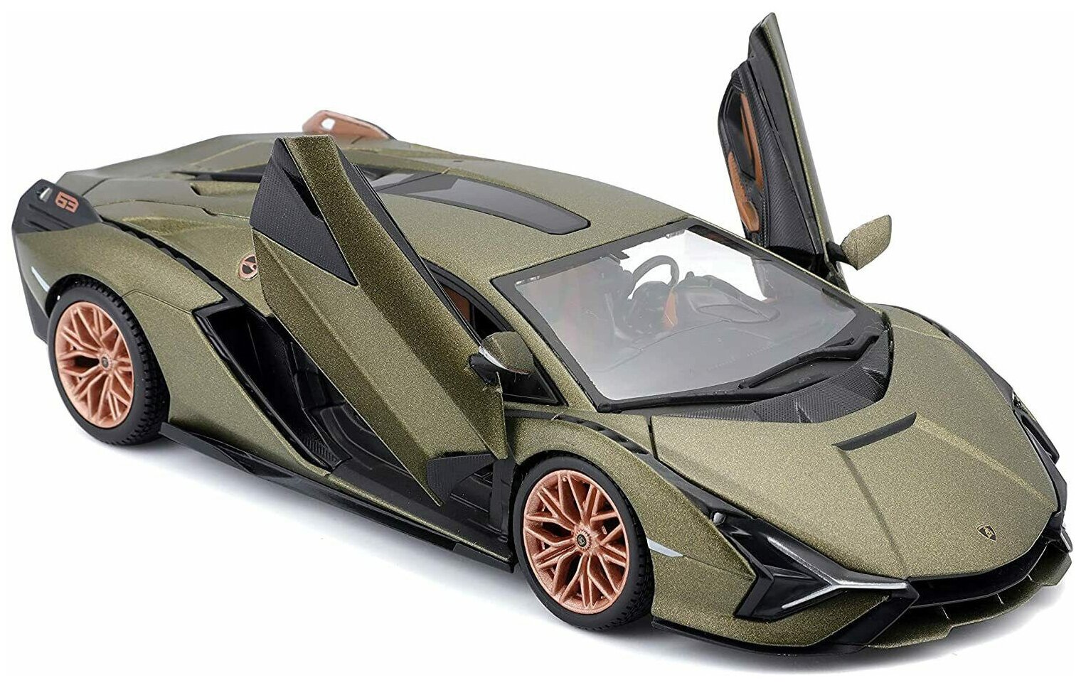 

Машинка металлическая XPX Lamborghini Sian FKP коричневый, Lamborghini Sian FKP