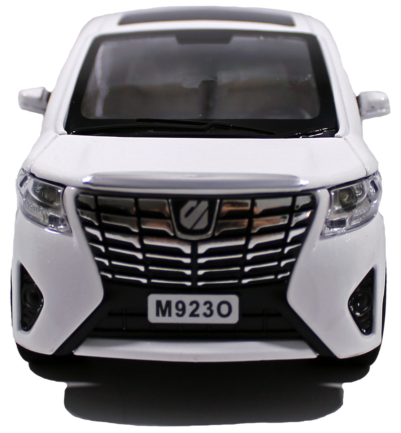 Металлическая машинка DIE-CAST Toyota Alphard 1:24, 21 см цвет белый