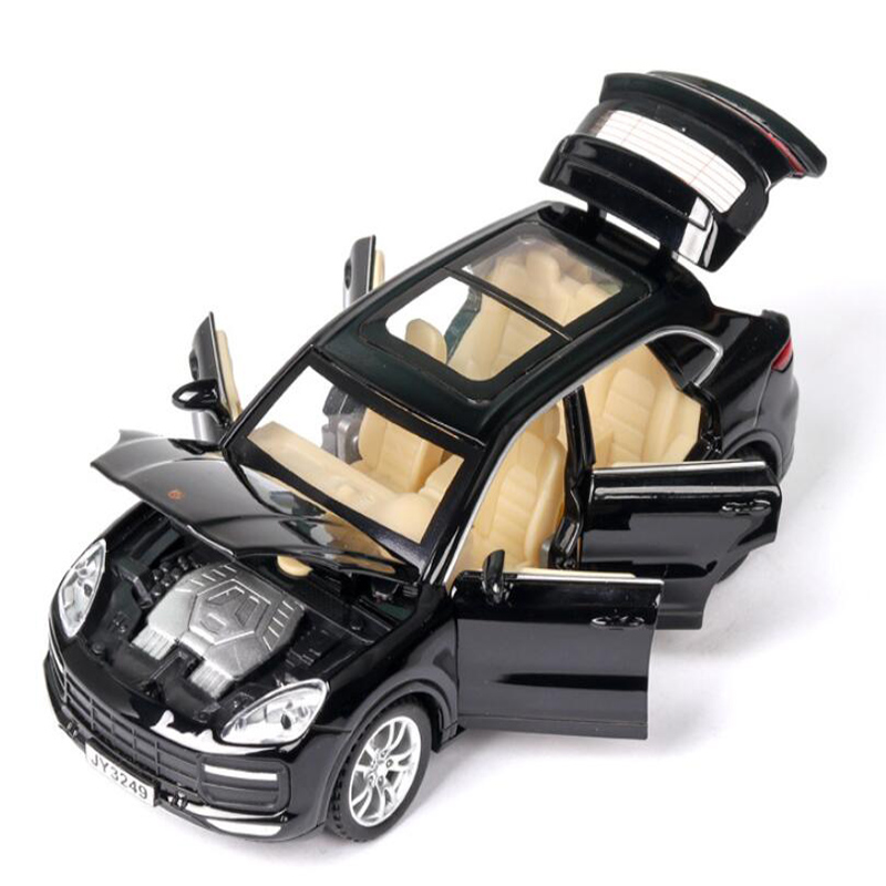 Модель автомобиля XPX Porsches Cayenne S SUV черный