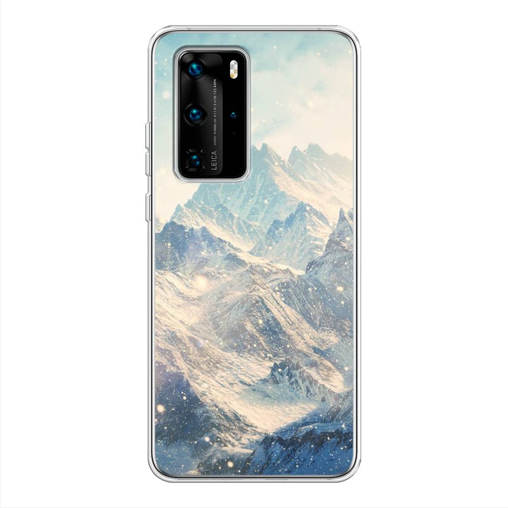 

Чехол Awog на Huawei P40 Pro "Горы 4", Голубой, 610950-4