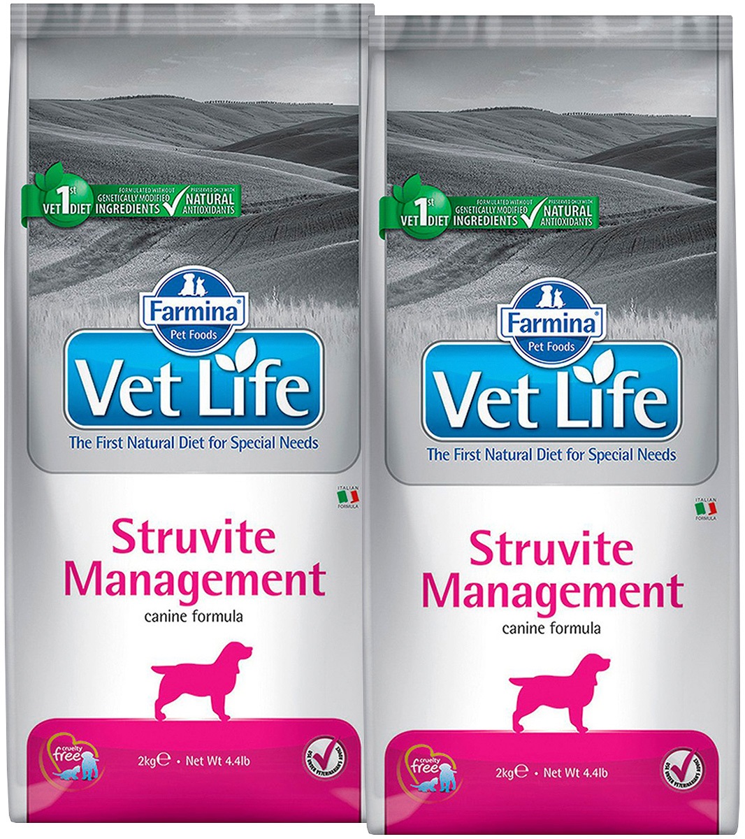 

Сухой корм для собак Farmina Vet life, птица, 2шт по 2кг