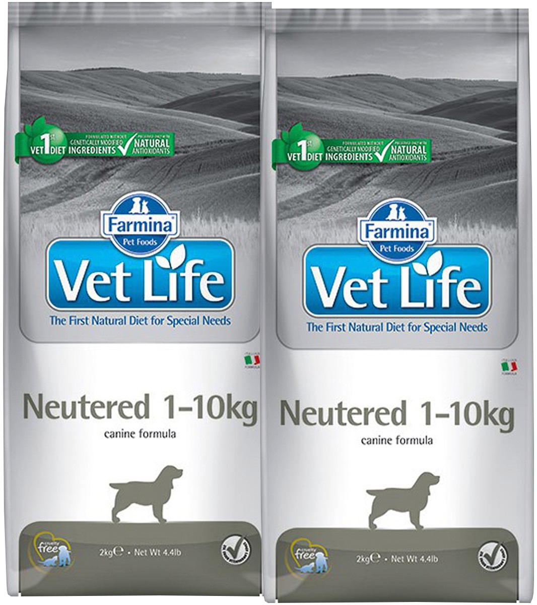 

Сухой корм для собак Farmina Vet life, птица, 2шт по 2кг