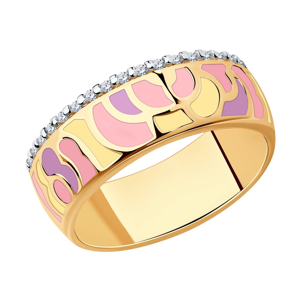 

Кольцо из серебра с фианитом р. , Diamant 93-110-01584-1, 93-110-01584-1
