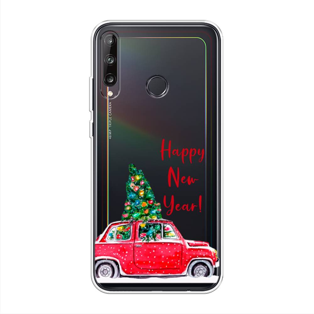 

Чехол на Huawei P40 Lite E "Happy New Year", Красный;зеленый, 612450-5