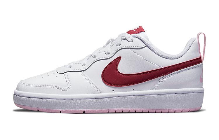 

Кеды унисекс Nike Court Borough Low 2 GS белые 36.5 EU, Белый, Court Borough Low 2 GS