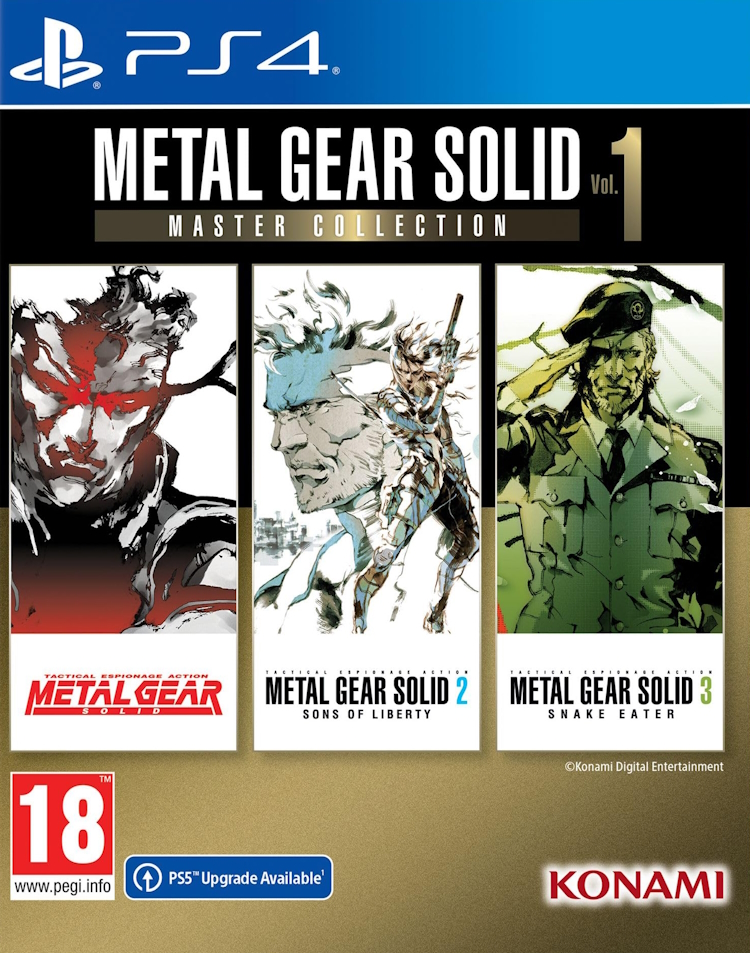 Игра Metal Gear Solid: Master Collection vol. 1 (PS4, полностью на иностранном языке)