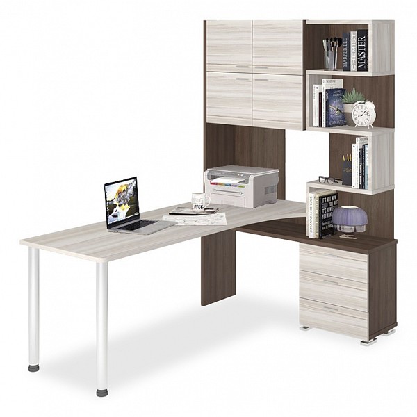 

Стол компьютерный Мэрдэс Домино СР-500М/190, шамони/карамель, Домино СР-500М/190