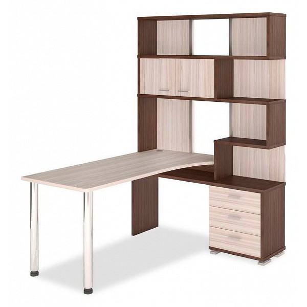 

Стол компьютерный Мэрдэс Домино СР-420/170 ШКК-Ч-ПРАВ, шамони/карамель, Домино СР-420/170 ШКК-Ч-ПРАВ