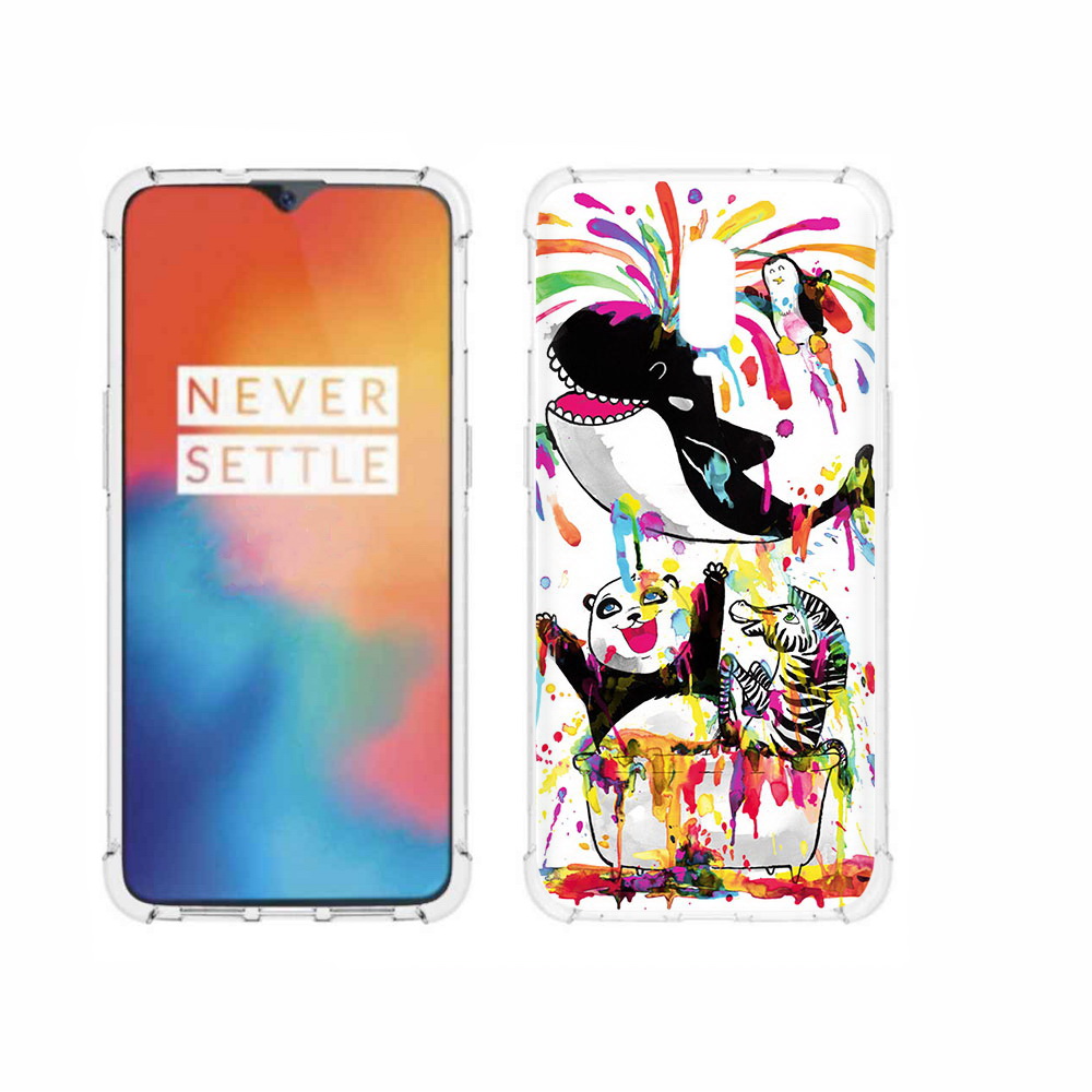 

Чехол MyPads Tocco для OnePlus 6T Хиппи кит, Прозрачный, Tocco