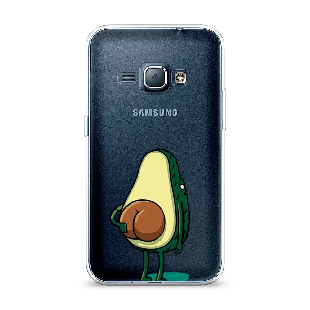 

Чехол Awog на Samsung Galaxy J1 2016 / Самсунг J1 2016 "Попа авокадо", Зеленый;коричневый;прозрачный, 22150-10