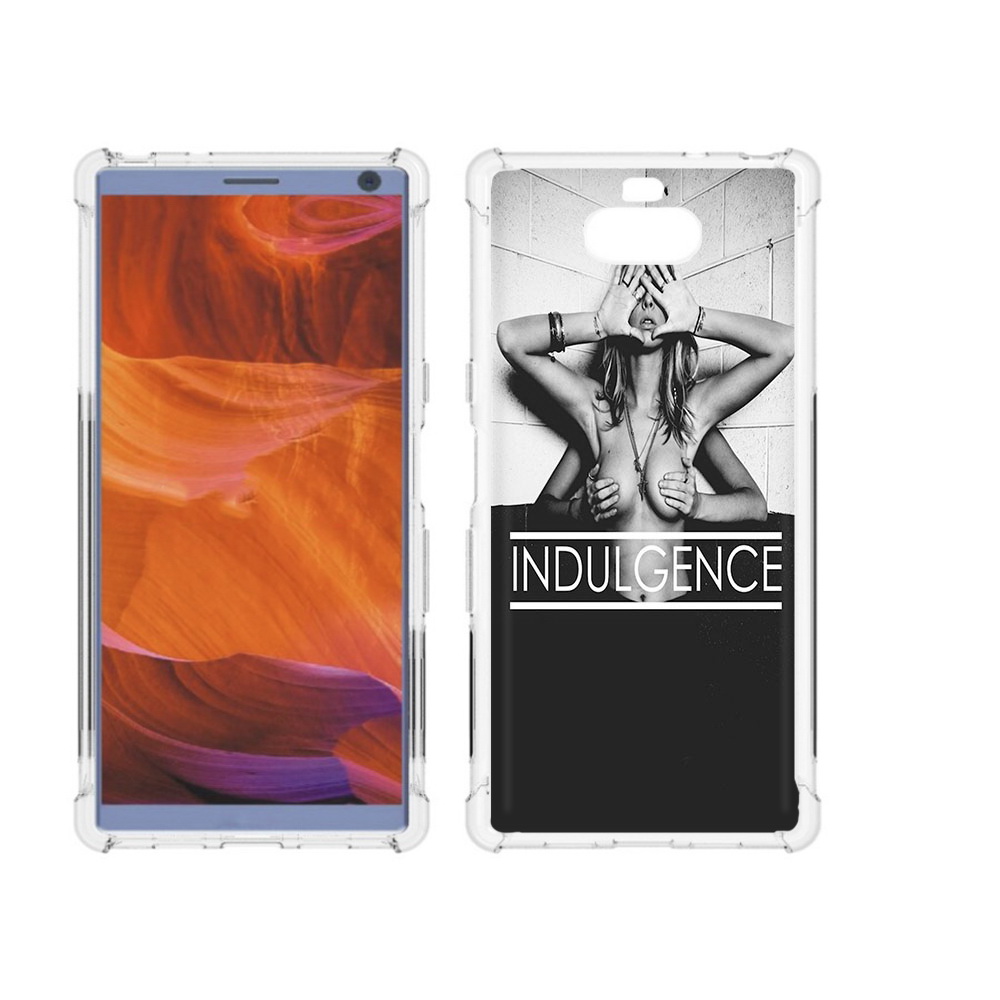 

Чехол MyPads Tocco для Sony Xperia 10 Plus Страсть, Прозрачный, Tocco