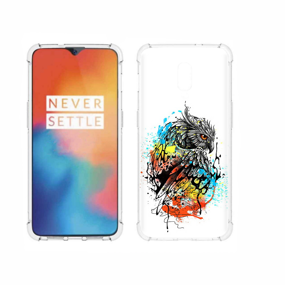 

Чехол MyPads Tocco для OnePlus 6T Творческая сова, Прозрачный, Tocco