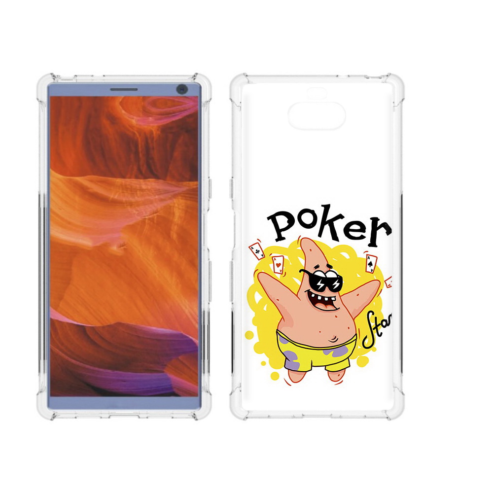 

Чехол MyPads Tocco для Sony Xperia 10 Plus Патрик, Прозрачный, Tocco