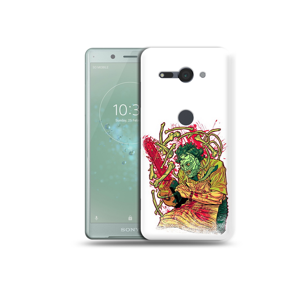 

Чехол MyPads Tocco для Sony Xperia XZ2 Compact яркий мясник, Прозрачный, Tocco