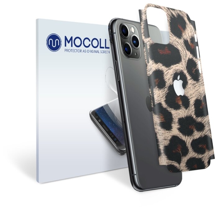 

Пленка защитная MOCOLL для задней панели Apple iPhone 5 / 5S / SE Гепард