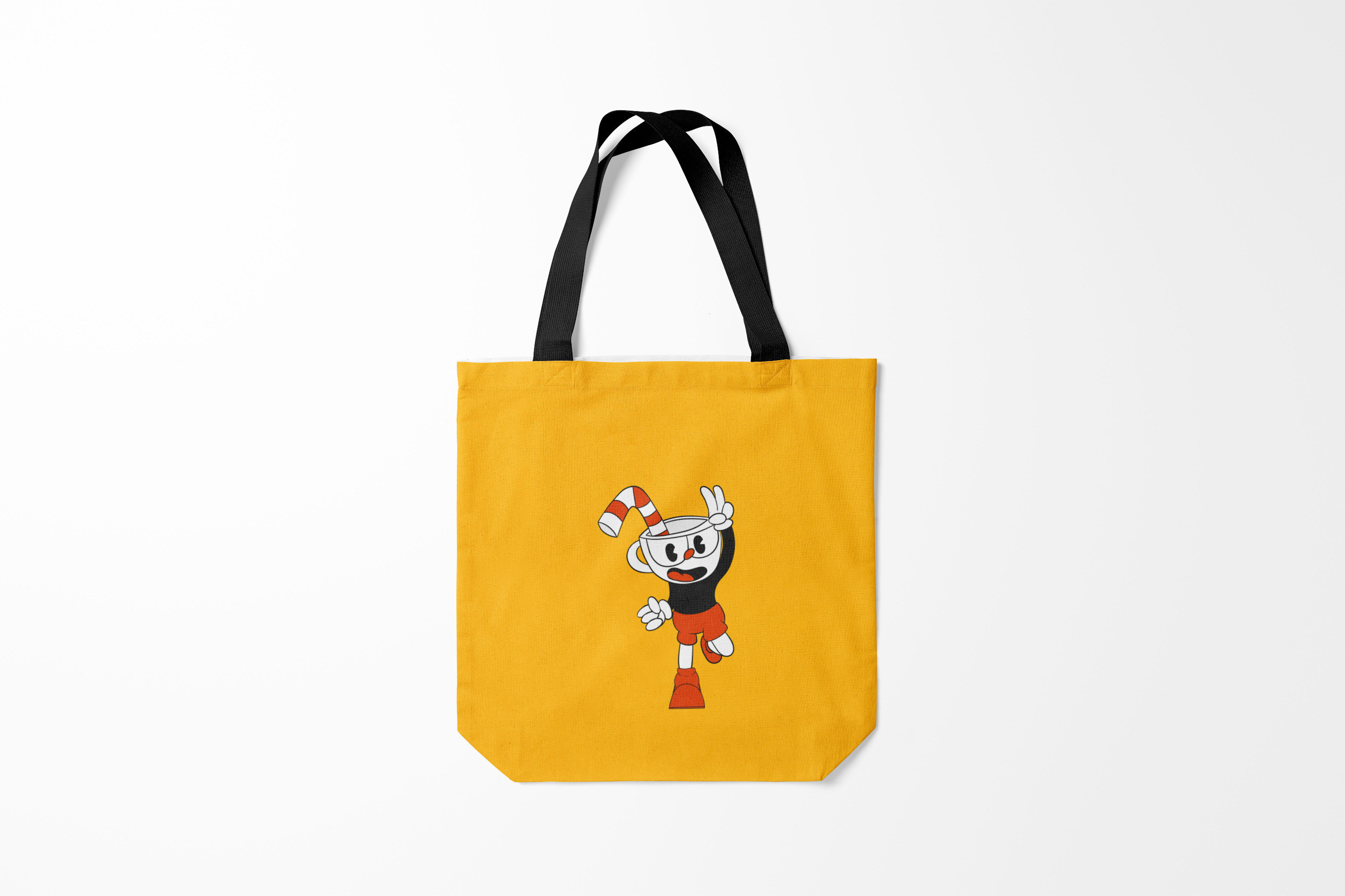 

Сумка шoппер унисекс Burnettie Cuphead, разноцветный, Cuphead