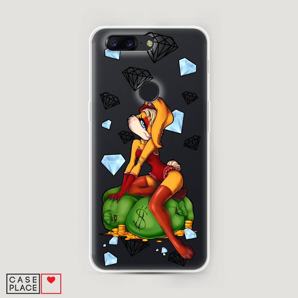 

Чехол на OnePlus 5T "Лола Банни с бриллиантами", Красный;оранжевый;зеленый, 150350-6