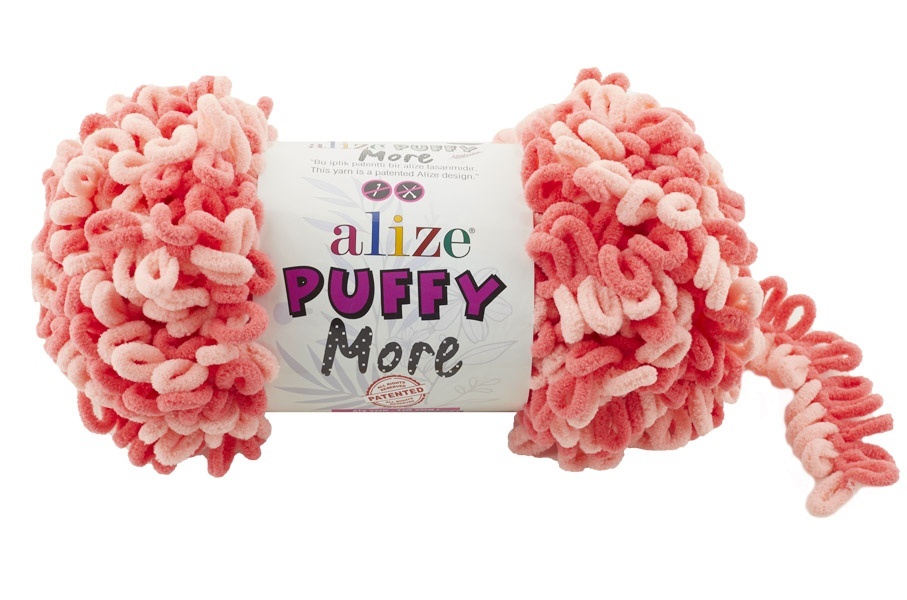 фото Пряжа alize puffy more, 100% микрополиэстер, 300 г, 11,5 м, цвет 6275