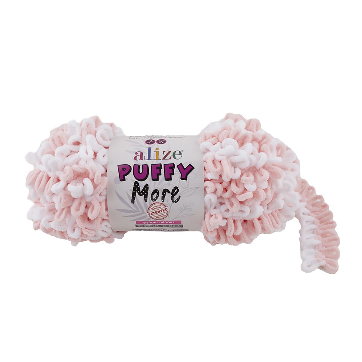 фото Пряжа alize puffy more, 100% микрополиэстер, 300 г, 11,5 м, цвет 6272