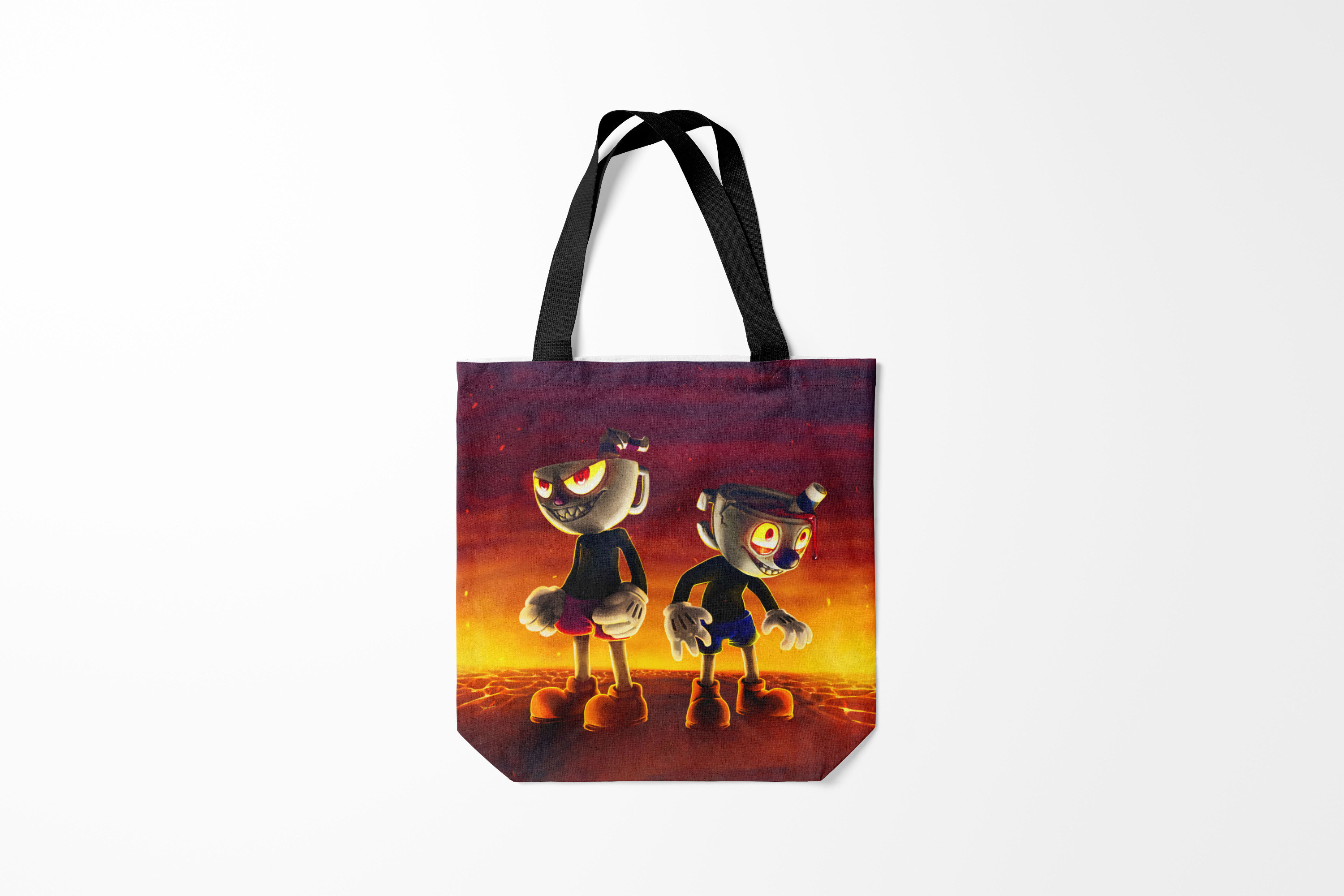

Сумка шoппер унисекс Burnettie Cuphead DevilHead, разноцветный, Cuphead DevilHead