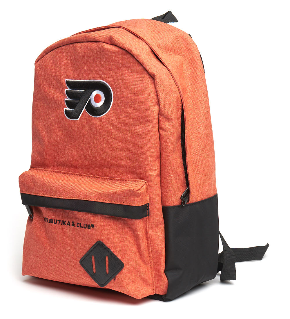 Рюкзак мужской Atributika&Club NHL Philadelphia Flyers 58174 оранжевый, 42x29x15 см