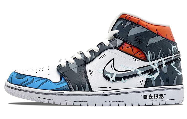 

Кеды унисекс Jordan Air Jordan 1 Mid разноцветные 40 EU, Разноцветный, Air Jordan 1 Mid