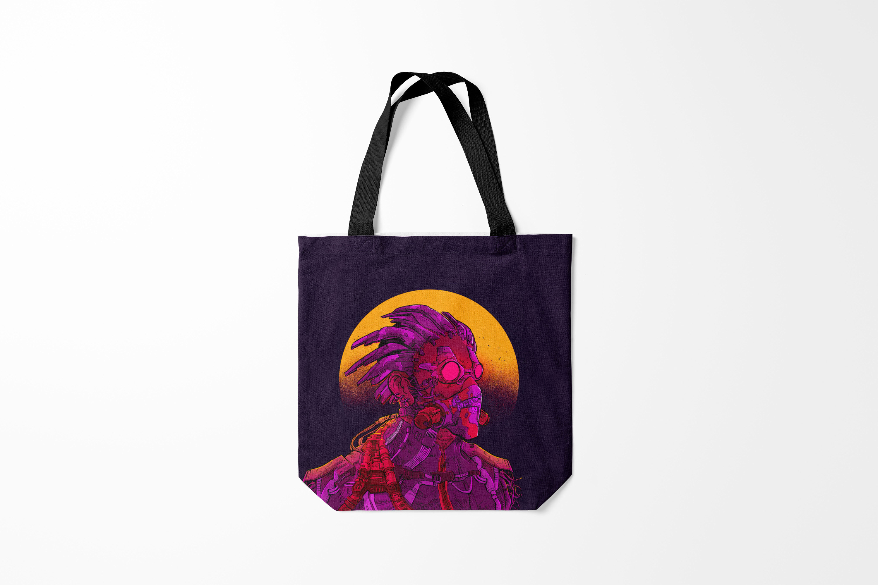 

Сумка шoппер унисекс Burnettie Cyberpunk 2077 Cyberware, разноцветный, Cyberpunk 2077 Cyberware