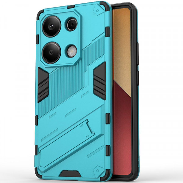 

Чехол RosCase Megatron для Xiaomi Redmi Note 13 Pro 4G / Poco M6 Pro 4G, Голубой