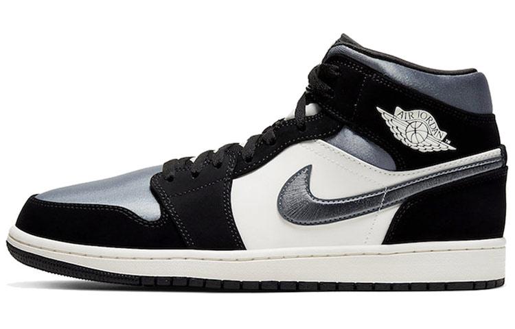 

Кеды унисекс Jordan Air Jordan 1 Mid черные 44 EU, Черный, Air Jordan 1 Mid