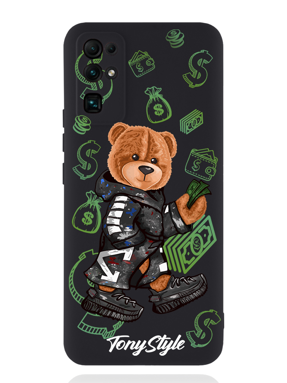 

Чехол Tony Style Honor 30 Tony Style Деньги, Коричневый;черный;зеленый, Honor 30 Tony Style Деньги
