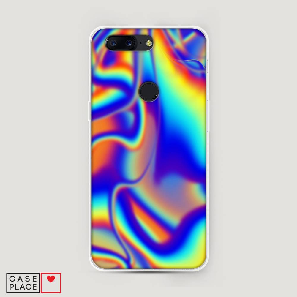 

Чехол на OnePlus 5T "Яркая голограмма", Разноцветный, 150350-3