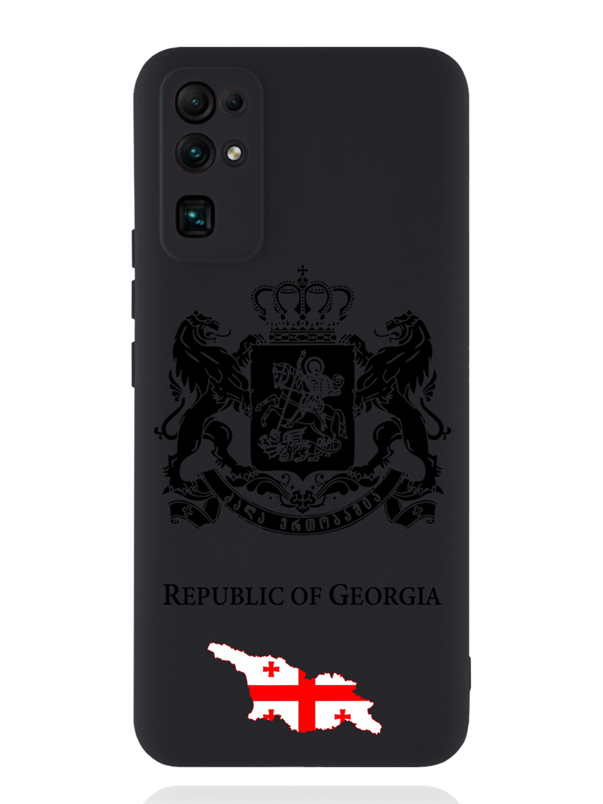 

Чехол SignumCase Honor 30 Черный лаковый Герб Грузии, Honor 30 Черный лаковый Герб Грузии