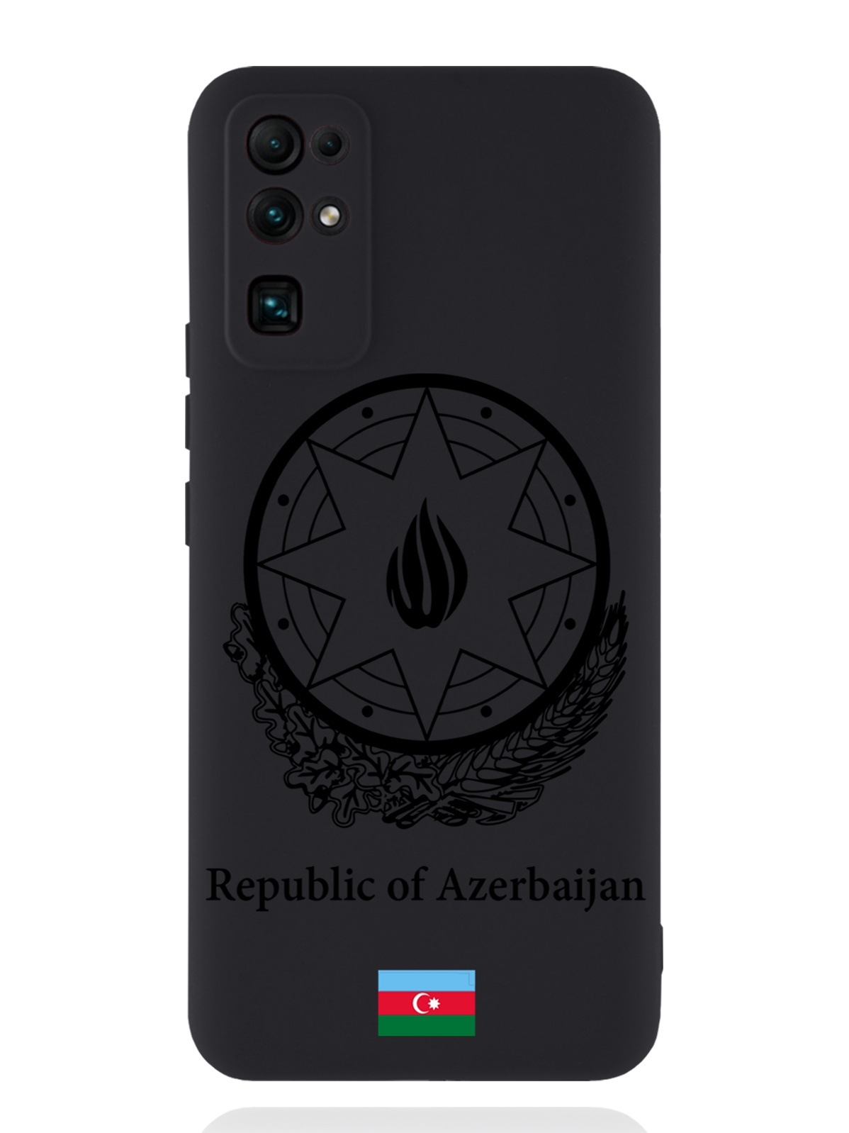 

Чехол SignumCase Honor 30 Черный лаковый Герб Азербайджана, Honor 30 Черный лаковый Герб Азербайджана