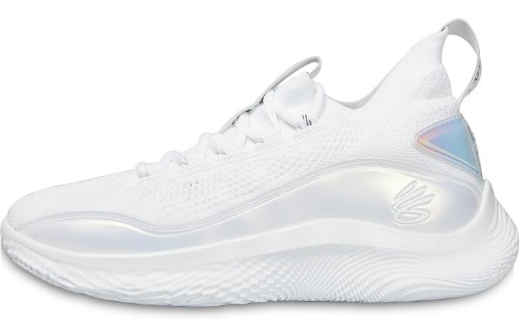 

Кроссовки унисекс Under Armour Curry 8 белые 42.5 EU, Белый, Curry 8