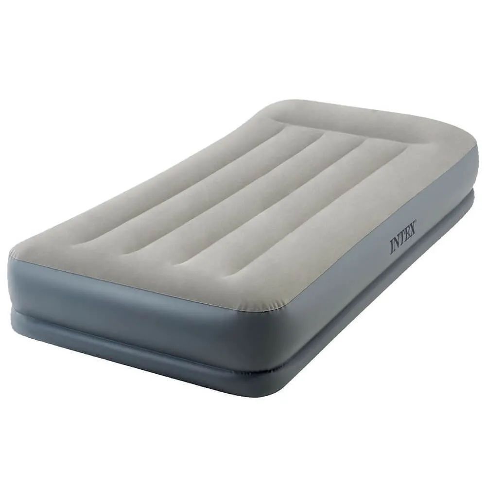 

Надувная кровать Intex Pillow rest mid-rise bed 64116ND 191х99х30 см, Серый, Pillow rest mid-rise bed