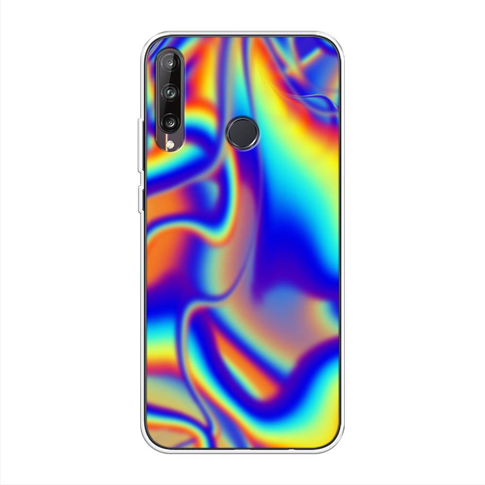 

Чехол на Huawei P40 Lite E "Яркая голограмма", Разноцветный, 612450-3