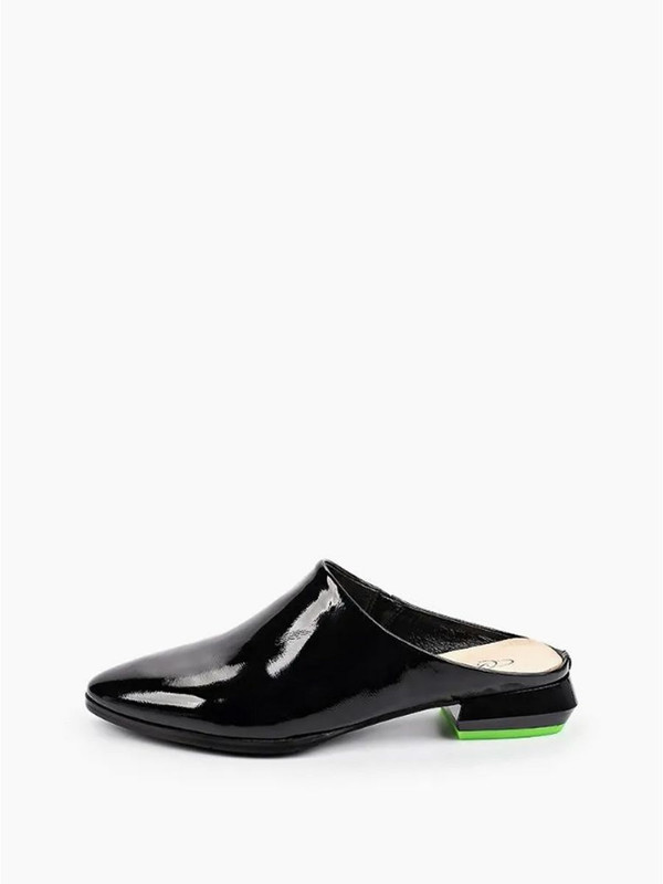 

Мюли женские BERKONTY 00014456 черные 38 RU, Черный, 00014456