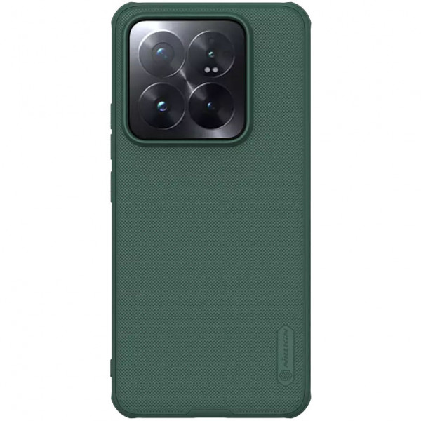 

Чехол Nillkin Super Frosted Shield Magnetic поддержка Magsafe для Xiaomi Mi 14 Pro, Зеленый